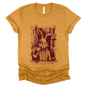 March Hare Tea Time: A Caffeinated Delight T-Shirt