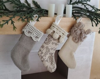Miniature Dollhouse Christmas Stocking