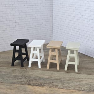 Miniature Dollhouse Stool