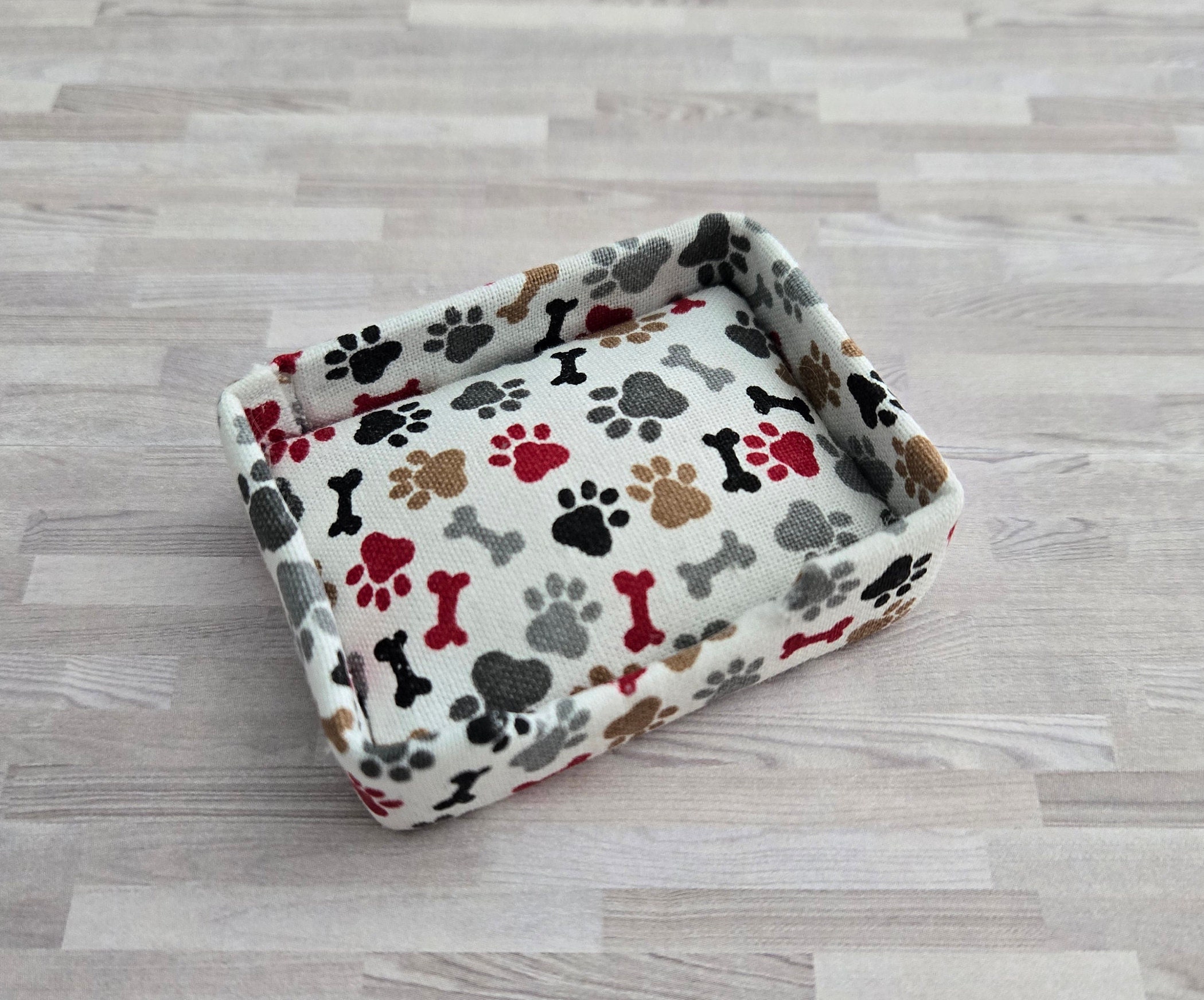 Dollhouse Miniature Dog Bed - Etsy