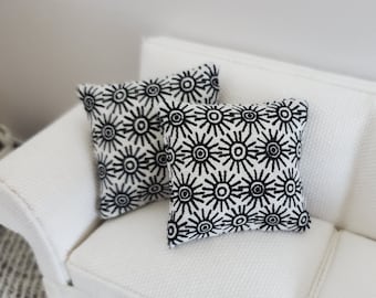 Miniature Dollhouse Throw Pillow