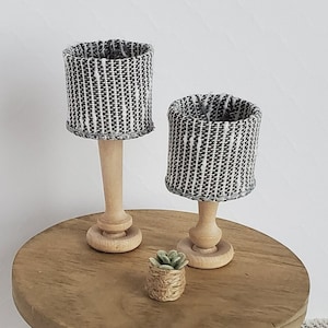 Miniature Dollhouse Table Lamp