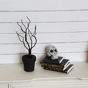 Miniature Dollhouse Spooky Tree