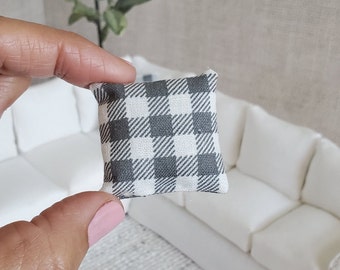 Miniature Dollhouse Throw Pillow