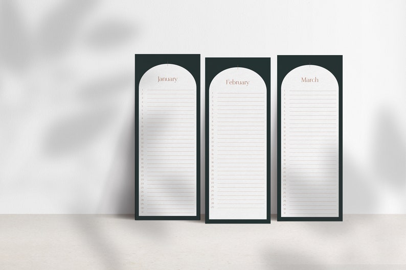 Perpetual Calendar Etsy Perpetual Calendar Etsy