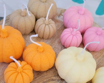 Pumpkin Candle Set of 4