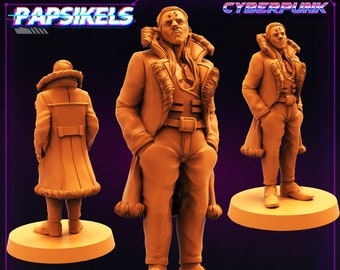 Miggy Kimosabe -  Resin Miniature - Tabletop  miniature - Fantasy Miniature - 32mm - D&D -  Sci-fi Miniature - Papsikel