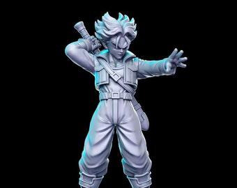 3D-gedruckte Miniatur: RN Estudio Fantasy Tabletop RPG