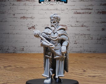 DnD Nobles -  Resin Miniature - Tabletop  miniature - Fantasy Miniature - 32mm - D&D -  Sci-fi Miniature - Rescale