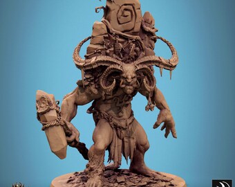 Gruvulkar -  Resin Miniature - Tabletop  miniature - Fantasy Miniature - 32mm - D&D -  Sci-fi Miniature - Papsikel DnD