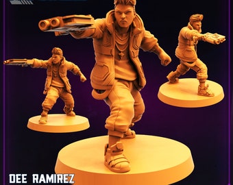 Bundle 10 Miniatures  - October -  Resin Miniature - Tabletop  miniature - Fantasy Miniature - 32mm - D&D -  Sci-fi Miniature - Papsikel
