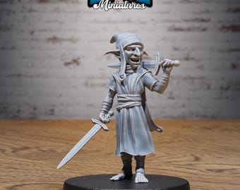 Redcap Goblin -  32mm Fantasy Miniature - Tabletop -