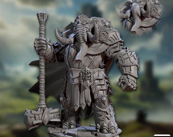 Luxor - 3D Printed Miniature - Fantasy Miniature -Tabletop  Miniature - Tabletop Miniature - D&D - Artisan Guild DnD