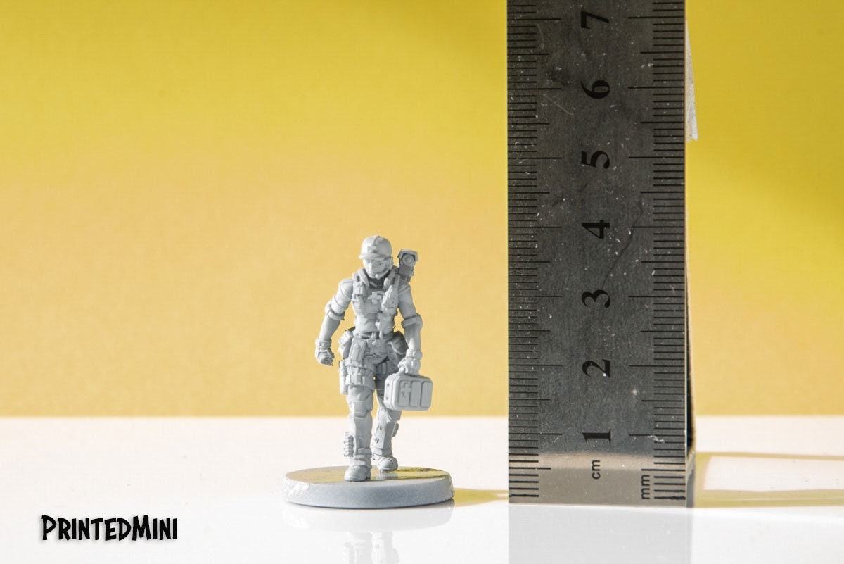 Comparison of miniature scale : r/PrintedMinis