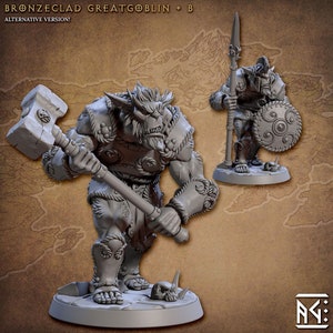 Artisan Guild Greatgoblin Miniatur: 32 mm Resin D&D Fantasy