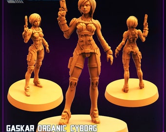 Winowna -  Resin Miniature - Tabletop  miniature - Fantasy Miniature - 32mm - D&D -  Sci-fi Miniature - Papsikel