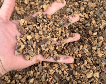 Astillas de corteza de corcho virgen: sustrato natural para plantas aéreas y reptiles