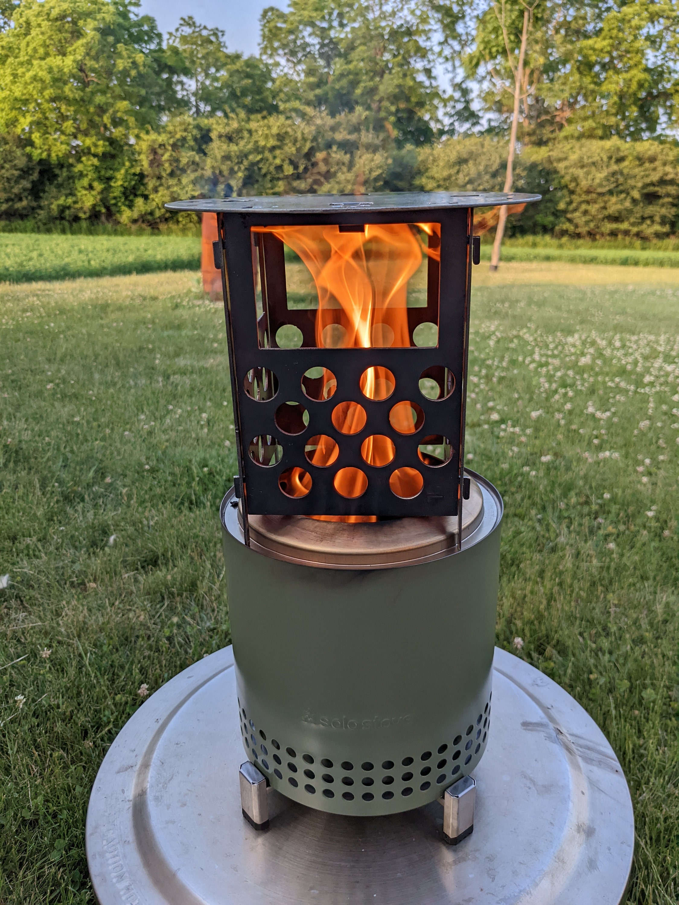 Fire Place Heat Deflector/Hood: Cast Aluminum 30