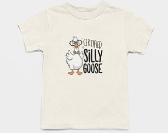 Silly Goose Toddler Tee Tee, Funny Baby Tshirt, Silly Shirt, Kids shirt, toddler tshirt