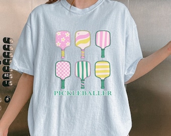 Camiseta Pickleball Comfort Colors / Camiseta divertida de Pickleball / Regalo para los amantes del Pickleball / Linda camiseta de Pickleball / Camiseta de Pickleball de moda
