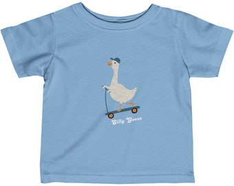 Silly Goose Infant Tee, Funny Baby Tshirt, Silly Shirt, Kids shirt, toddler tshirt