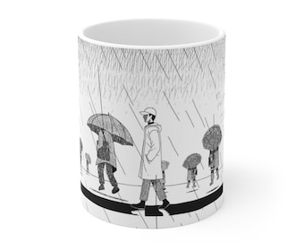 BTS RM's Mono Mug 11oz