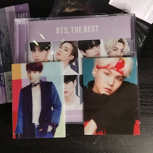 BTS, The Best [Universal Music Store Exclusive Edition (First Press)] with Suga, RM photocards
