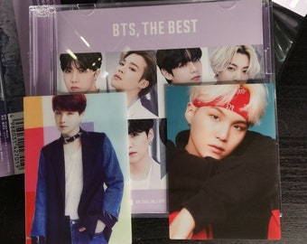 BTS, The Best [Universal Music Store Exclusive Edition (First Press)] with Suga, RM photocards