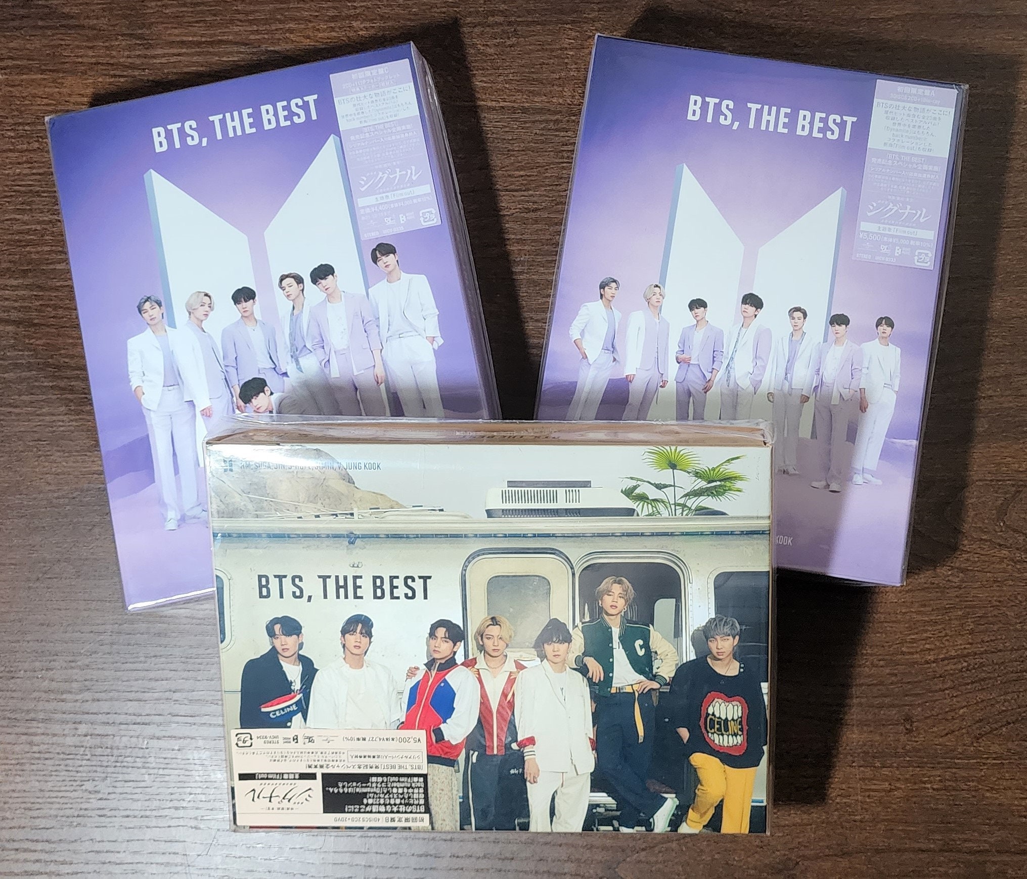 BTS The Best Versions A, B, C