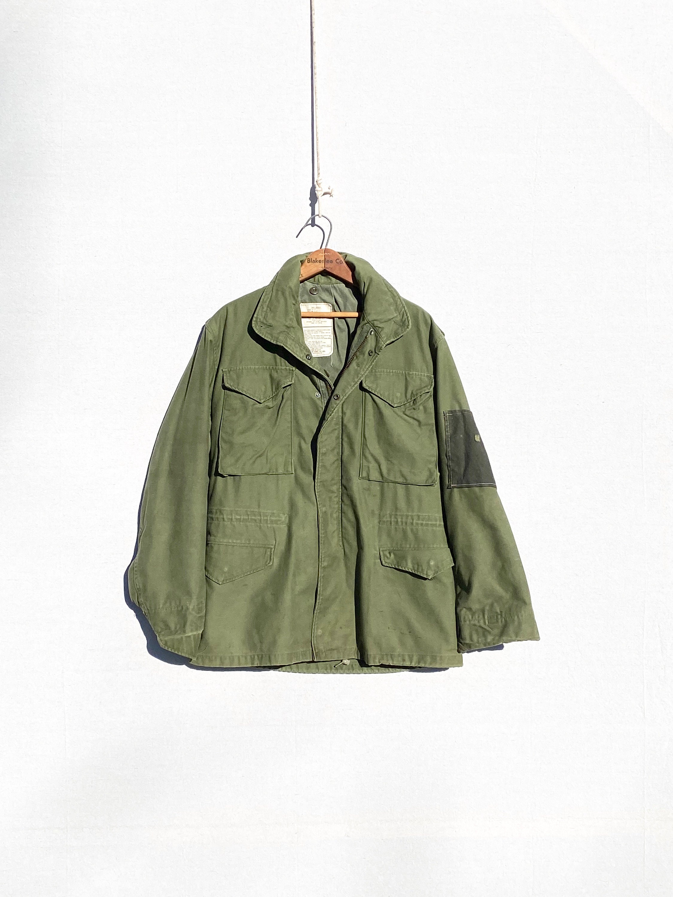 ジャケット・アウター 70s M65 field jacket 2nd small-regular Used 70s US Army M-65 Field Jacket 2nd M Olive (Vintage