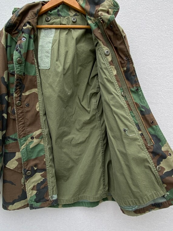 Cold-Weather M-65 Vintage Field Jacket  - Woodlan… - image 4