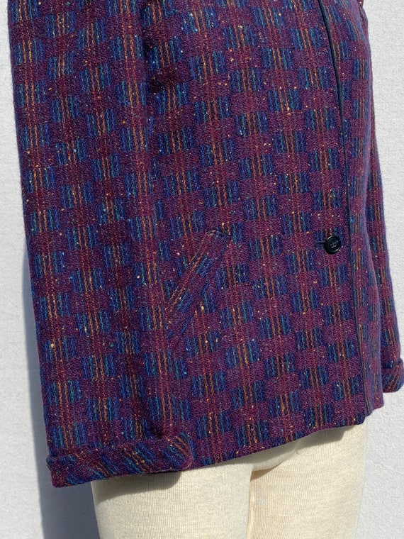 80s Wool Evan Picone Jacket. Multicolor. Women's … - image 7