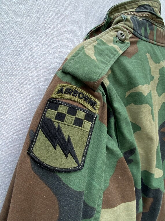 Cold-Weather M-65 Vintage Field Jacket  - Woodlan… - image 8