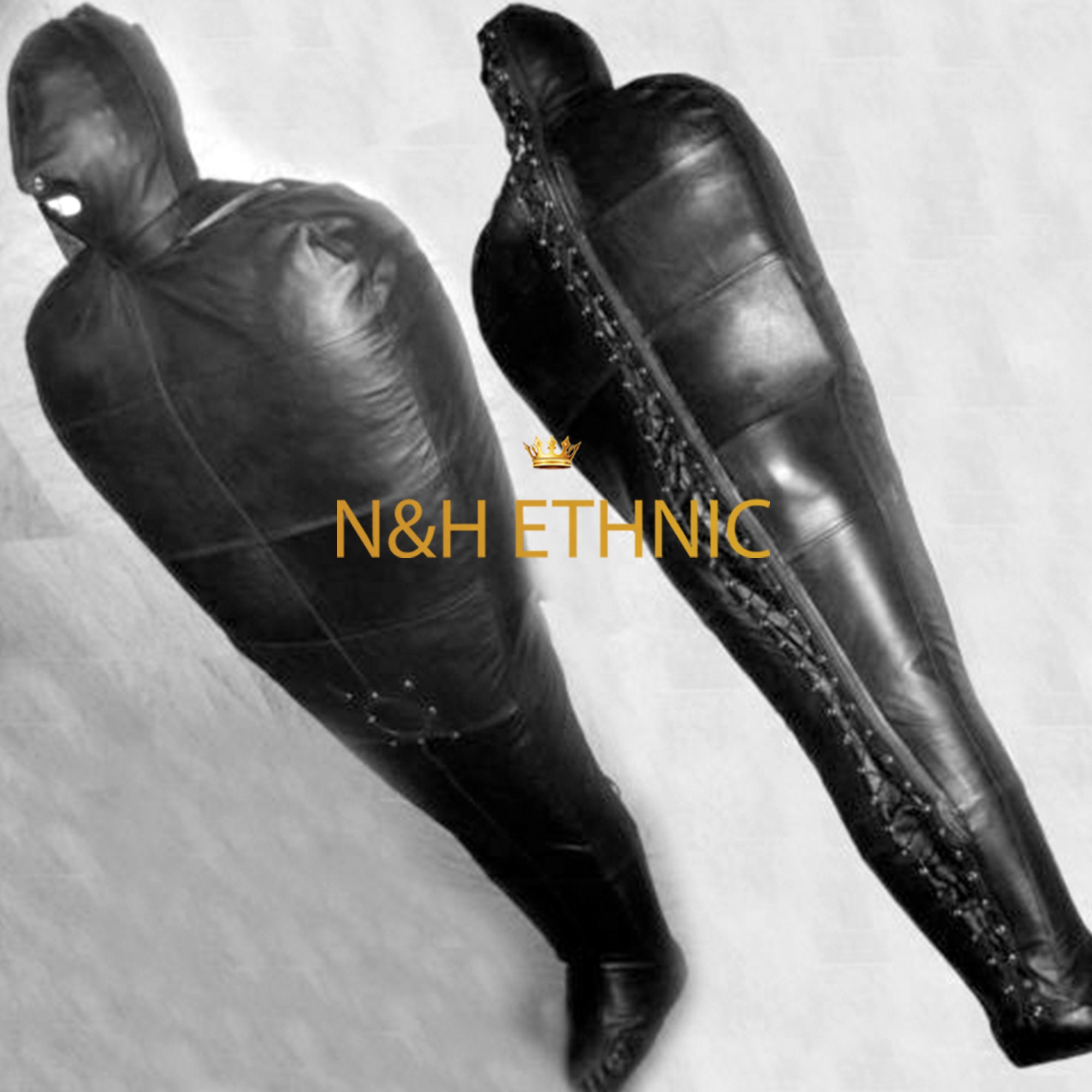 Mummy Seductive Bondage Bag Real Cow Leather Sleep Sack Etsy