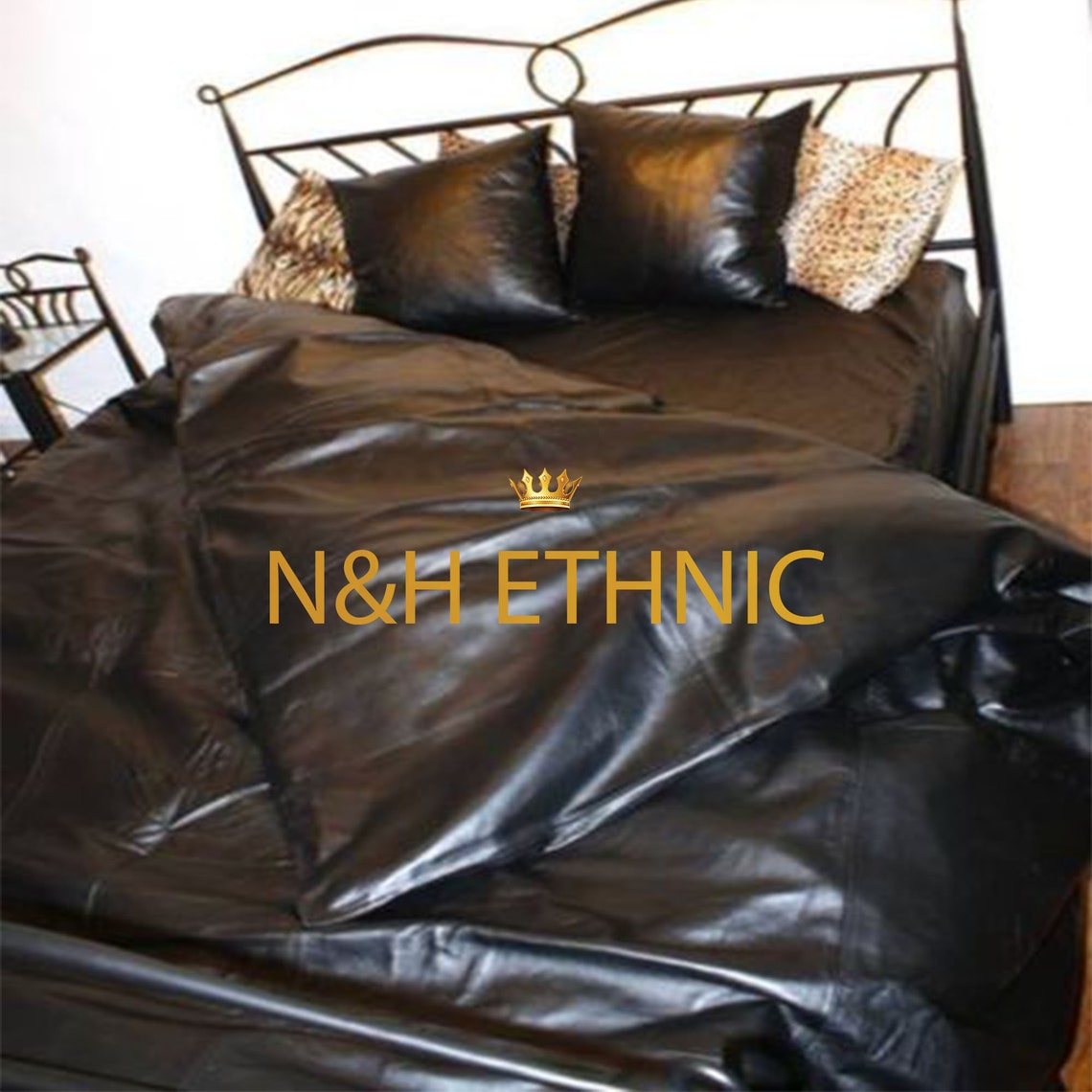 Real Calf Soft Leather Bed Sheet NAPA Super Soft Pillow Cover Etsy