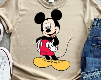 Mickey Mouse T Shirt - Etsy