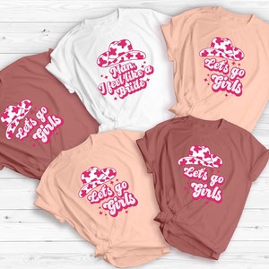 Country Bachelorette Party Matching Shirts, Funny Bachelorette Shirt For Bride&#39;s Crew Bachelorette Gifts, Cowgirl Bridal Party Shirt