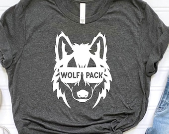 Wolf Pack Shirt, Wolf Shirt, Family Shirts, Wolf Pack Family Shirt, Wolf Pack Outfit, Wolf Lover Shirt, Wolf Pack Tee, Family Matching Tee