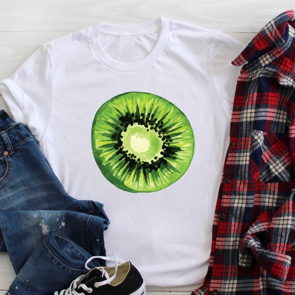 Kiwi Shirt, Kiwi Lover Shirt,  Fruit Shirt, Trendy Shirt, Gift For Kiwi Lover, Funny Shirt, Kiwi Tee, Kiwi Fruit Shirt, Shirt For Gift