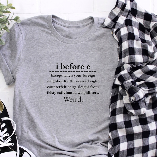 Grammar Shirt - Etsy