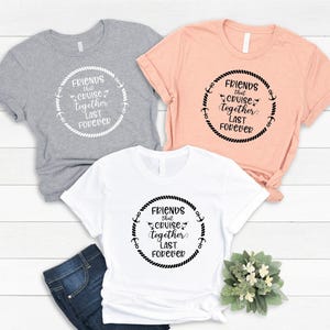 Friends Cruise Matching Shirt, Summer Vacation Tee image 7