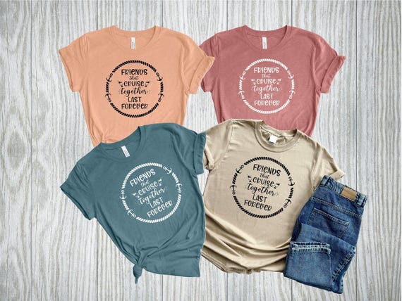 Friends Cruise Matching Shirt, Summer Vacation Tee