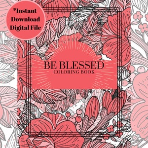 Inspirational Coloring Book, Inspirational Coloring Pages, Scripture Coloring Pages, Printable Coloring Book, Christian Coloring book,