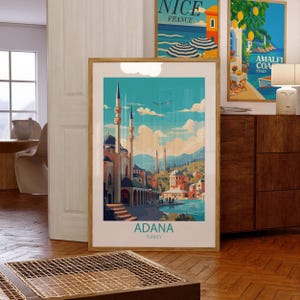 Impresión de Turquía en Adana - Fotografía de Turquía - Decoración de pared - Arte mural de Adana - Impresión para el hogar - Impresión retro para el hogar - A5 A4 A3 A2