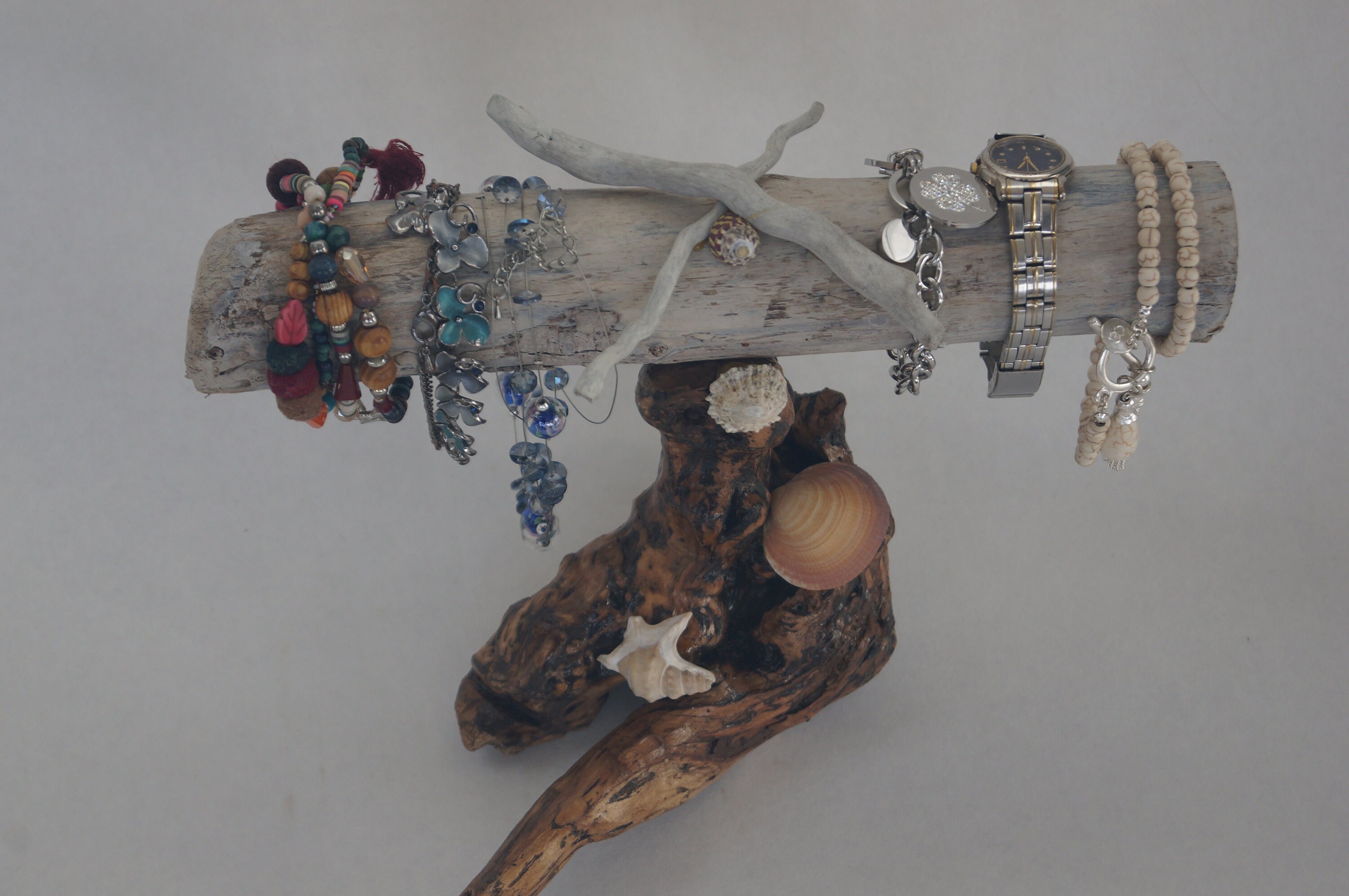 Porte Bracelet en Bois Flotté