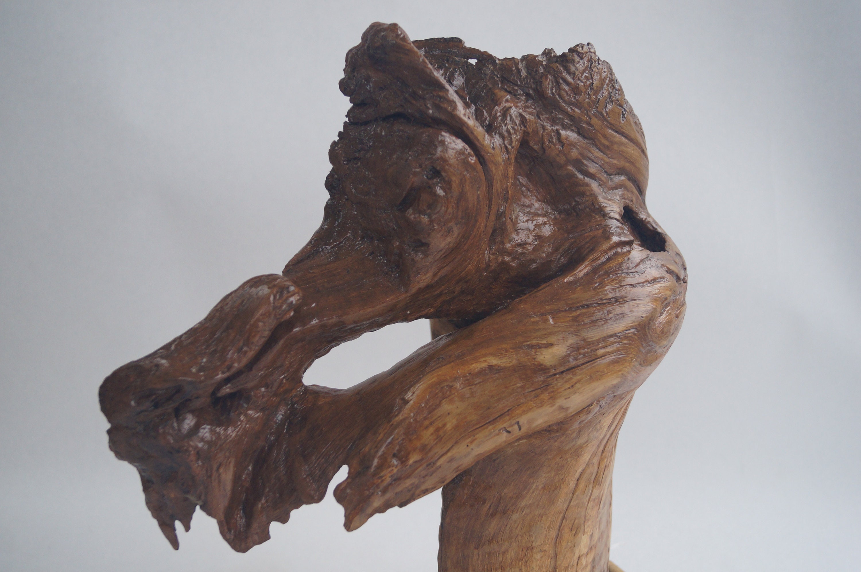 Sculpture/ Animal Fantastique/ Bois/ Décorative