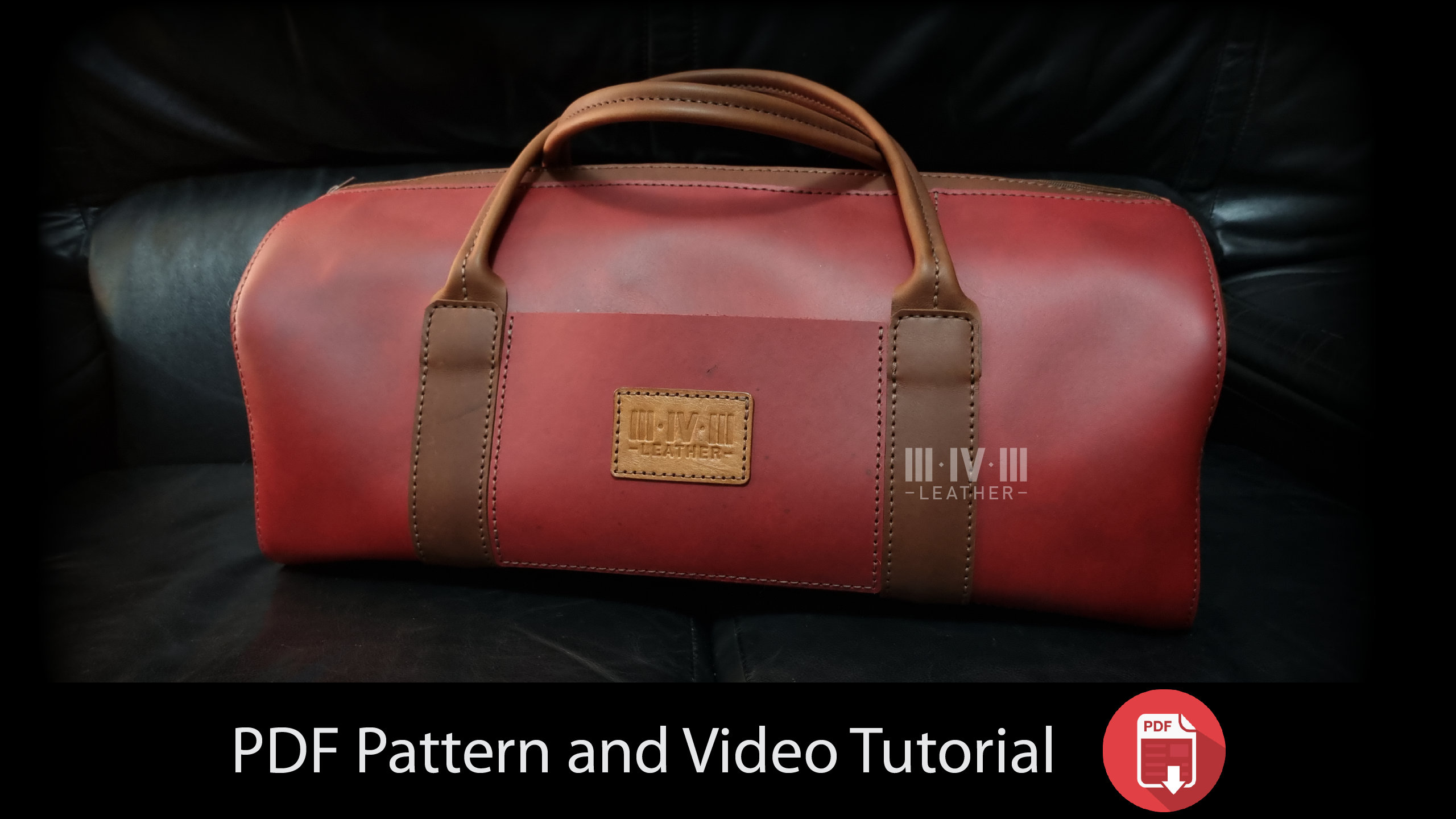 leather travel bag pattern