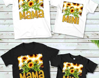 Sunflower mama/mini PNG