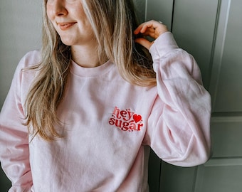 Sudadera con cuello redondo de San Valentín