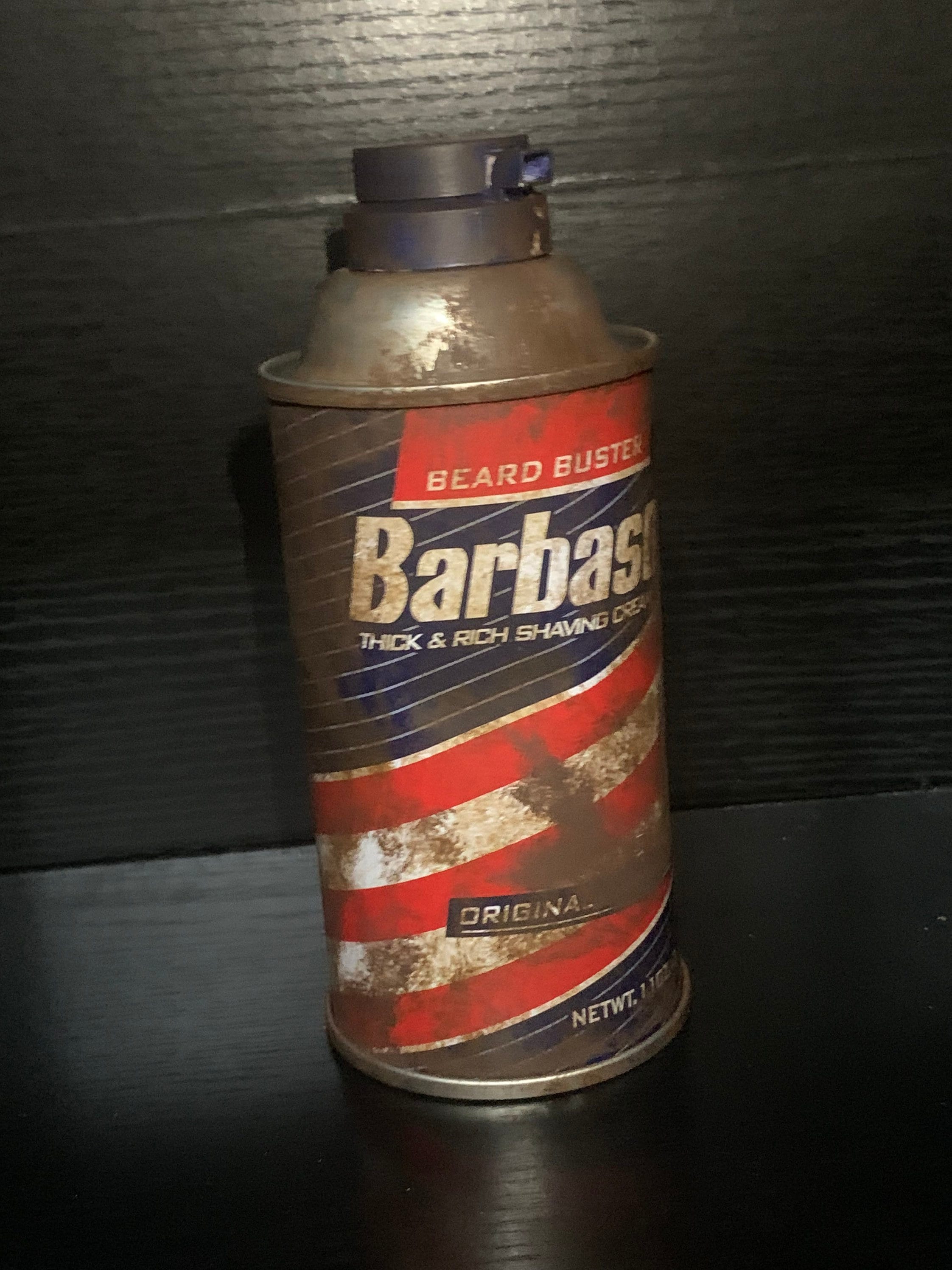 Complete Set of 7 Jurassic World Dominion Barbasol Shaving Cream Cans